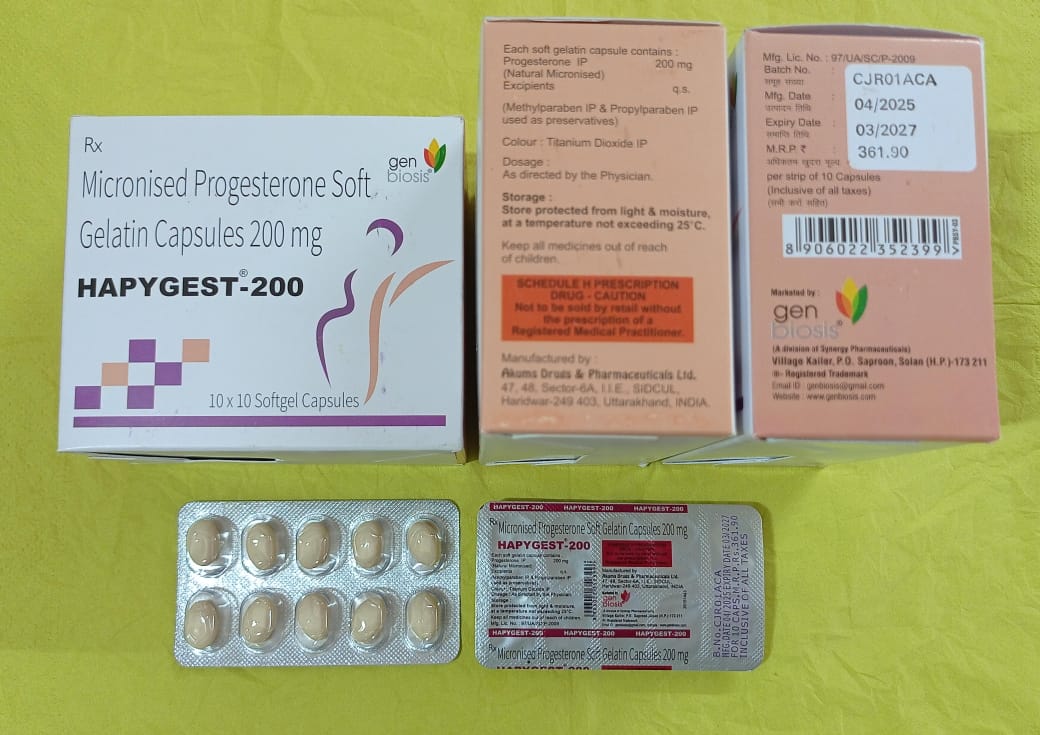 Hapygest 200 Soft Gels